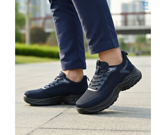 Кросівки чоловічі модні Літо 2603-3 (8 пар р.40-45) "MD-GRESSO-LUNASTEP" недорого оптом від прямого постачальника, зображення 3