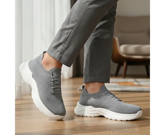 Кросівки чоловічі модні Літо 2607-5 (8 пар р.40-45) "MD-GRESSO-LUNASTEP" недорого оптом від прямого постачальника, зображення 2