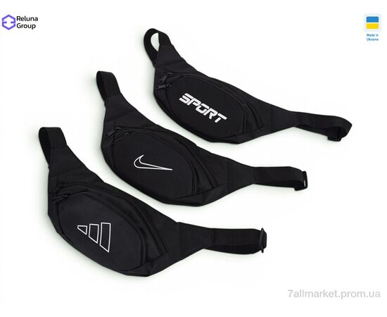Бананка чоловіча SF3012-1 mix 18*32*6 см, "Reluna Group" недорого оптом від прямого постачальника, зображення 2