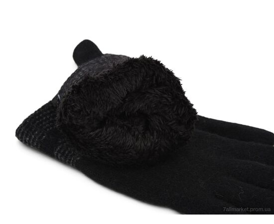 Чоловічі рукавиці Зима A04 black (12 шт. р.сіткаOne size) "TUZZI" недорого оптом від прямого постачальника, зображення 2
