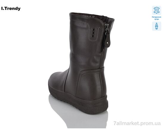 Чоботи жіночі зручні Зима DH3930-27 (6 пар р.36-41) "Trendy" недорого оптом від прямого постачальника, зображення 2