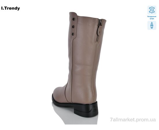 Чоботи жіночі зручні Зима DH3900-3 (6 пар р.36-41) "Trendy" недорого оптом від прямого постачальника, зображення 2