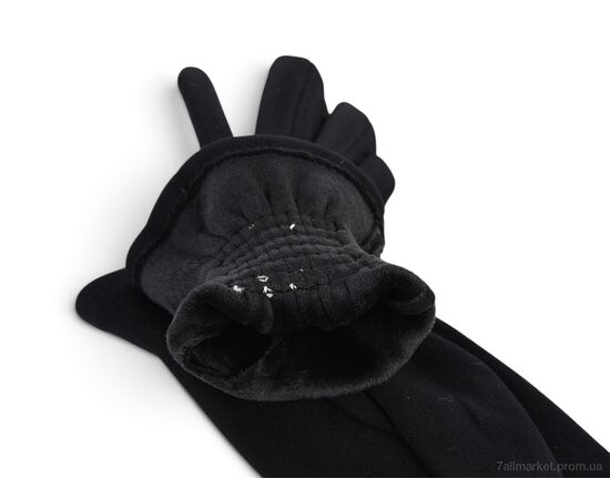 Фотография Перчатки женские Зима T01-85 black (12 шт. р.сетка 6,5-8,5) "TUZZI" недорого оптом от прямого поставщика, изображение 2