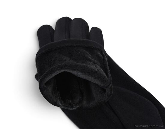 Фотография Перчатки женские Зима T01-89 black (12 шт. р.сетка 6,5-8,5) "TUZZI" недорого оптом от прямого поставщика, изображение 2