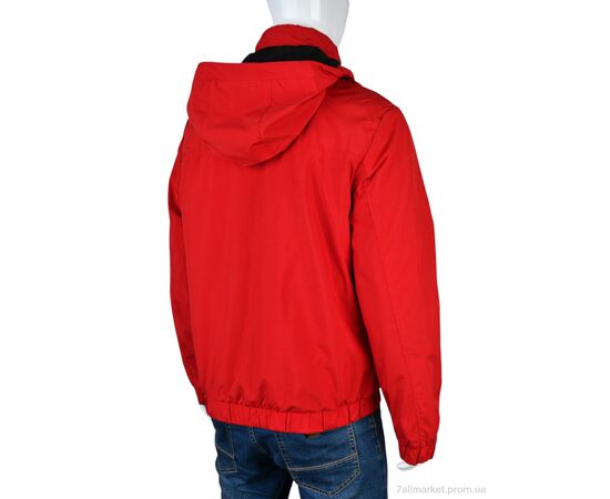 Куртка чоловіча Весна/осінь 4509 red (5 шт. р.сітка48-56) "Мир" недорого оптом від прямого постачальника, зображення 2