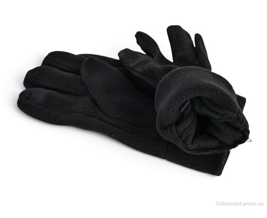 Чоловічі рукавиці Зима A57-71 black (12 шт. р.сіткаL-2XL) "TUZZI" недорого оптом від прямого постачальника, зображення 2