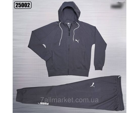 Фотография Спортивный мужской костюм трикотажный Пума размеры  M-3XL (6цв) "REMAIN" купить недорого от прямого поставщика, изображение 5