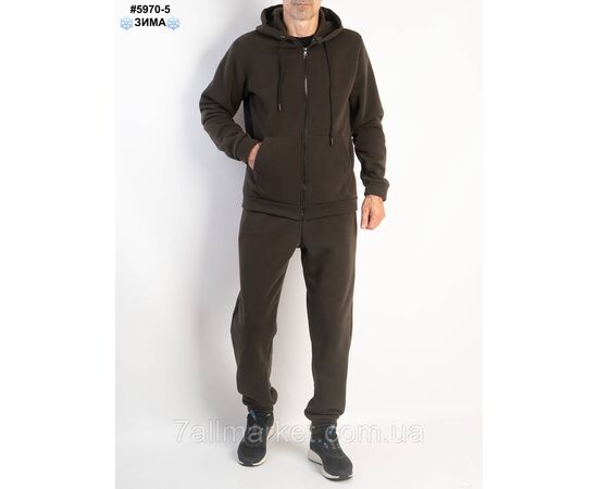 Спортивний костюм чоловічий тринитка на флісі норма 48(M),50(L),52(XL),54(2XL),56(3XL) (4кв) "NOWEMBER", зображення 3