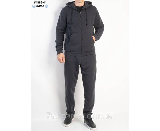 Спортивний костюм чоловічий тринитка на флісі норма 48(M),50(L),52(XL),54(2XL),56(3XL) (4кв) "NOWEMBER", зображення 3