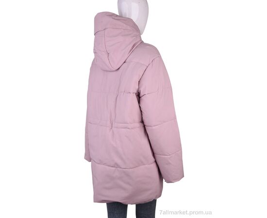 Куртка жіноча Весна/осінь SK1010 (11958) pink (4 шт. р.сіткаM-2XL) "Obuvok" недорого оптом від прямого постачальника, зображення 2