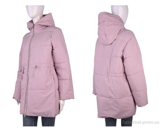 Куртка жіноча Весна/осінь SK1010 (11958) pink (4 шт. р.сіткаM-2XL) "Obuvok" недорого оптом від прямого постачальника, зображення 3