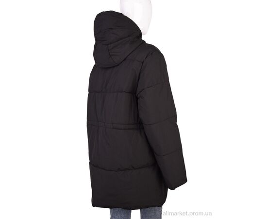 Куртка жіноча Весна/осінь SK1010 (11958) black (4 шт. р.сіткаM-2XL) "Obuvok" недорого оптом від прямого постачальника, зображення 2