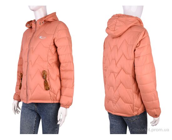 Куртка жіноча Весна/осінь 327 (11964) orange (5 шт. р.сіткаXL-4XL) "Obuvok" недорого оптом від прямого постачальника, зображення 3