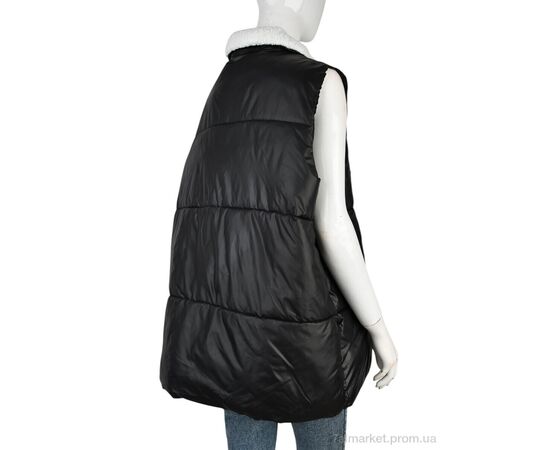 Фотография Жилетка женская Весна/осень M618 (11962) black (4 шт. р.сетка M-2XL) "Obuvok" недорого оптом от прямого поставщика, изображение 2