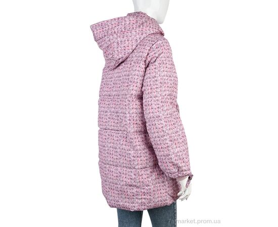 Куртка жіноча Весна/осінь B8805 (11952) pink (5 шт. р.сіткаM-XL) "Obuvok" недорого оптом від прямого постачальника, зображення 2