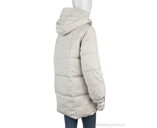 Куртка жіноча Весна/осінь B8805 (11952) beige (5 шт. р.сіткаM-XL) "Obuvok" недорого оптом від прямого постачальника, зображення 2
