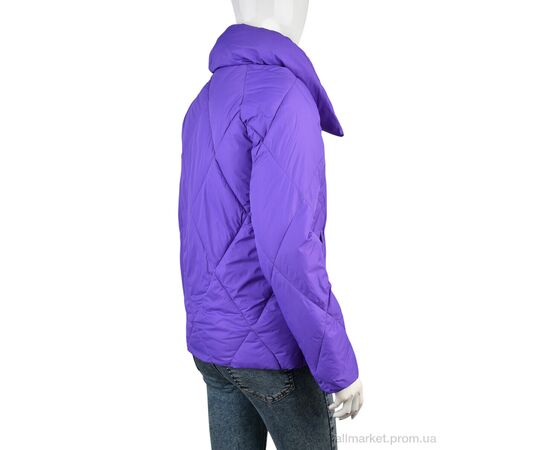 Куртка жіноча Весна/осінь B966 (11951) violet (4 шт. р.сіткаM-2XL) "Obuvok" недорого оптом від прямого постачальника, зображення 2