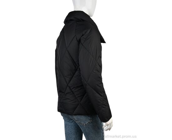 Куртка жіноча Весна/осінь B966 (11951) black (4 шт. р.сіткаM-2XL) "Obuvok" недорого оптом від прямого постачальника, зображення 2