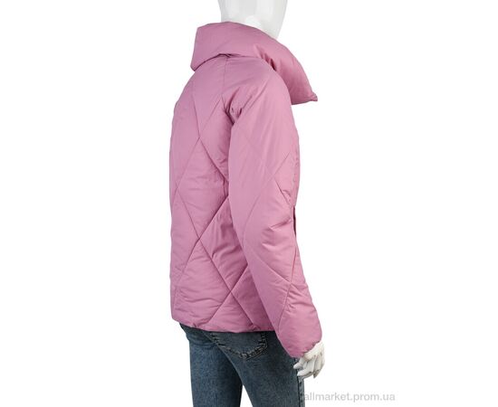 Куртка жіноча Весна/осінь B966 (11951) pink (4 шт. р.сіткаM-2XL) "Obuvok" недорого оптом від прямого постачальника, зображення 2