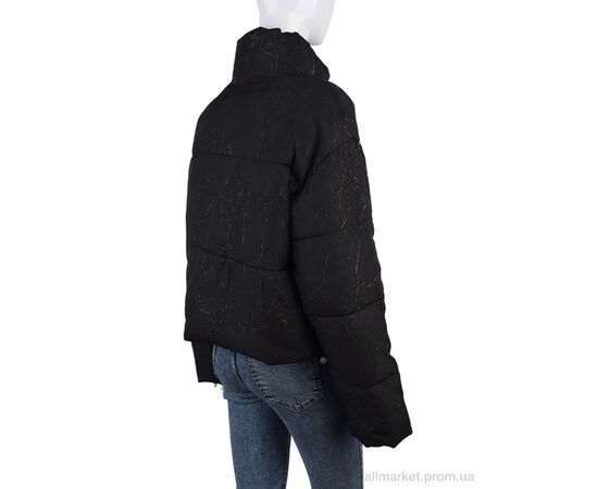 Куртка жіноча Весна/осінь 17279 (12040) black (4 шт. р.сітка42-48) "Obuvok" недорого оптом від прямого постачальника, зображення 2