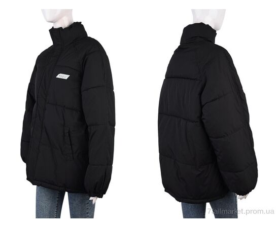 Куртка жіноча Весна/осінь B521 (12039) black (5 шт. р.сіткаS-2XL) "Obuvok" недорого оптом від прямого постачальника, зображення 3