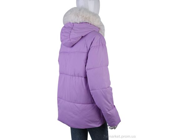 Куртка жіноча Весна/осінь 2276 (12043) violet (5 шт. р.сіткаS-2XL) "Obuvok" недорого оптом від прямого постачальника, зображення 2