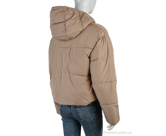 Куртка жіноча Зима 17592 (12062) l.beige (4 шт. р.сітка42-48) "Obuvok" недорого оптом від прямого постачальника, зображення 2