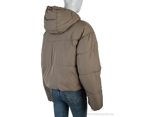 Куртка жіноча Зима 17592 (12062) d.beige (4 шт. р.сітка42-48) "Obuvok" недорого оптом від прямого постачальника, зображення 2