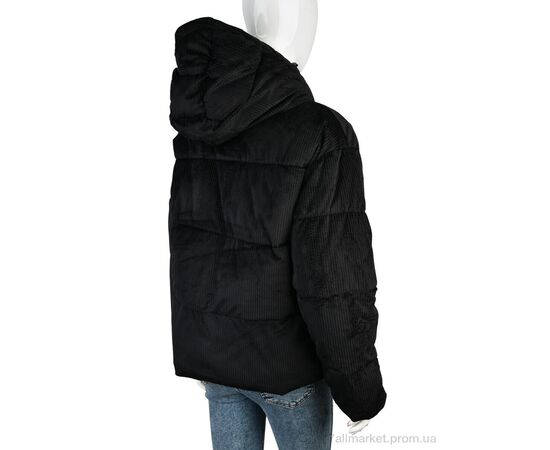 Куртка жіноча Зима 6706 (12059) black (4 шт. р.сітка42-48) "Obuvok" недорого оптом від прямого постачальника, зображення 2