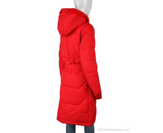 Фотография Пальто женское Зима 5858 (12063) red (5 шт. р.сетка L-3XL) "Obuvok" недорого оптом от прямого поставщика, изображение 2