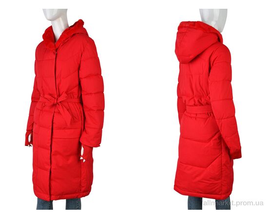 Фотография Пальто женское Зима 5858 (12063) red (5 шт. р.сетка L-3XL) "Obuvok" недорого оптом от прямого поставщика, изображение 3