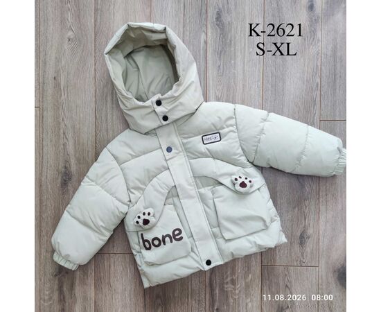 Фотография Куртка детская Зима K2621 м'ята (4 шт. р.сетка 110-140) "Kids-modnik" недорого оптом от прямого поставщика, изображение 2