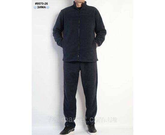Спортивний костюм чоловічий полар фліс норма 48(M),50(L),52(XL),54(2XL) (5кв) "NOWEMBER", зображення 2