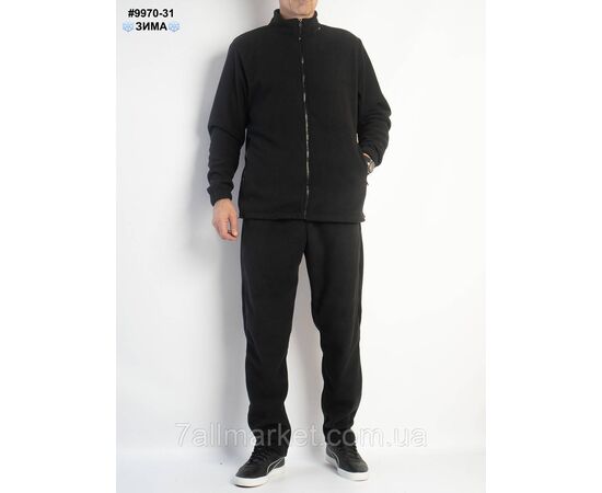 Спортивний костюм чоловічий полар фліс норма 48(M),50(L),52(XL),54(2XL) (5кв) "NOWEMBER", зображення 3