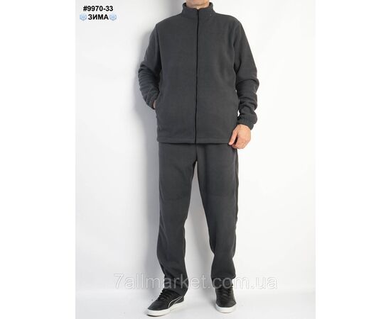 Спортивний костюм чоловічий полар фліс норма 48(M),50(L),52(XL),54(2XL) (5кв) "NOWEMBER", зображення 5