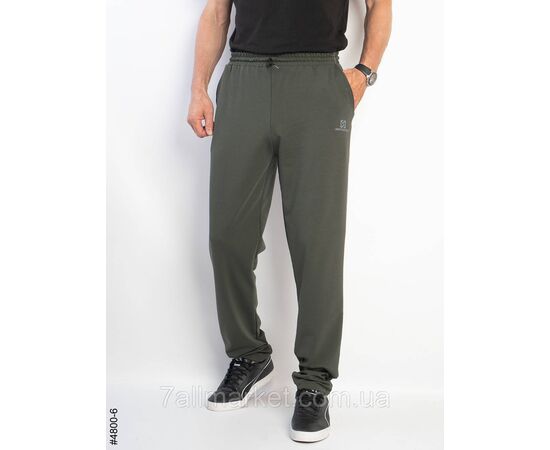 Спортивні штани чоловічі прямі турецька двунитка батал 50(L),52(XL),54(2XL),56(3XL),58(2XL) (7кв) "NOWEMBER", зображення 4