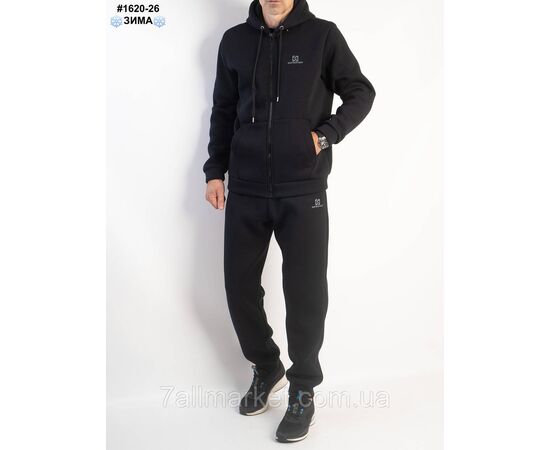 Спортивний костюм чоловічий турецька тринитка на флісі норма 48(M),50(L),52(XL),54(2XL),56(3XL) (4кв "NOWEMBER", зображення 4