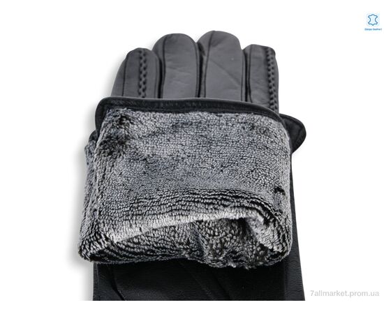 Фотография Перчатки женские Зима G8-807Ж шкіра махра black (10 шт. р.сетка 6,5-8,5) "TUZZI" недорого оптом от прямого поставщика, изображение 2