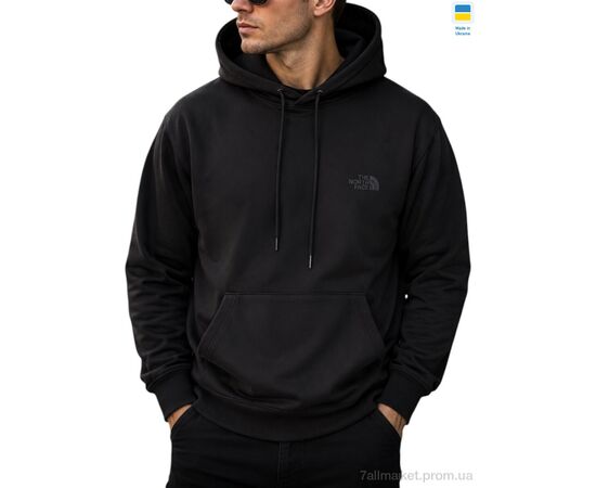 Фотография Батник мужской Весна/осень 5 чорний tnf (4 шт. р.сетка M-2XL) "Sport style" недорого оптом от прямого поставщика, изображение 2