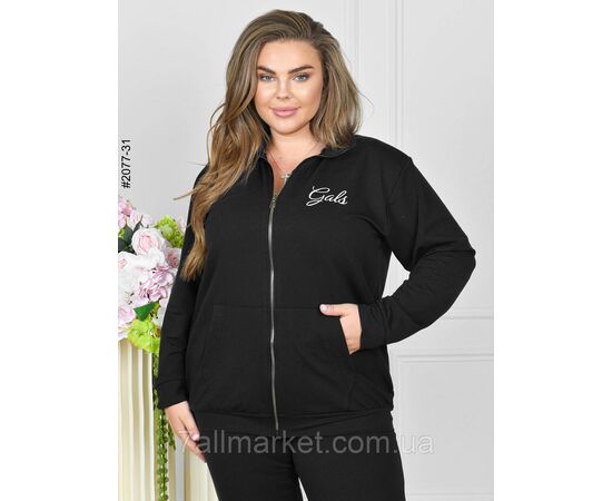 Фотография Спортивний костюм жіночий турецька двонитка 50(L),52(XL),54(2XL),56(3XL) (8цв) "NOWEMBER", изображение 2