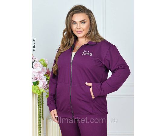 Фотография Спортивний костюм жіночий турецька двонитка 50(L),52(XL),54(2XL),56(3XL) (8цв) "NOWEMBER", изображение 5