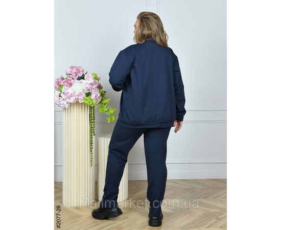 Фотография Спортивний костюм жіночий турецька двонитка 50(L),52(XL),54(2XL),56(3XL) (8цв) "NOWEMBER", изображение 7