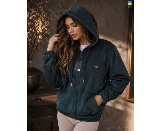 Кофта жіноча Весна/осінь 80 бутилка (4 шт. р.сітка3XL-6XL) "Sport style" недорого оптом від прямого постачальника, зображення 2