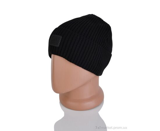 Фотография Шапка мужская Зима 9-20 black (5 шт. р.сетка One size) "TUZZI" недорого оптом от прямого поставщика, изображение 2