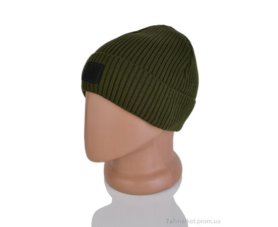 Фотография Шапка мужская Зима 9-20 khaki (5 шт. р.сетка One size) "TUZZI" недорого оптом от прямого поставщика, изображение 2