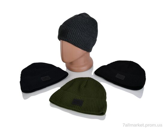 Фотография Шапка мужская Зима 9-20 mix (5 шт. р.сетка One size) "TUZZI" недорого оптом от прямого поставщика, изображение 2