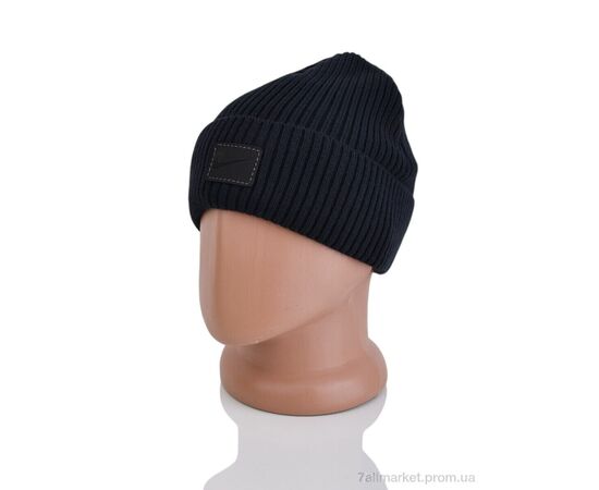 Фотография Шапка мужская Зима 9-22 navy (5 шт. р.сетка One size) "TUZZI" недорого оптом от прямого поставщика, изображение 2