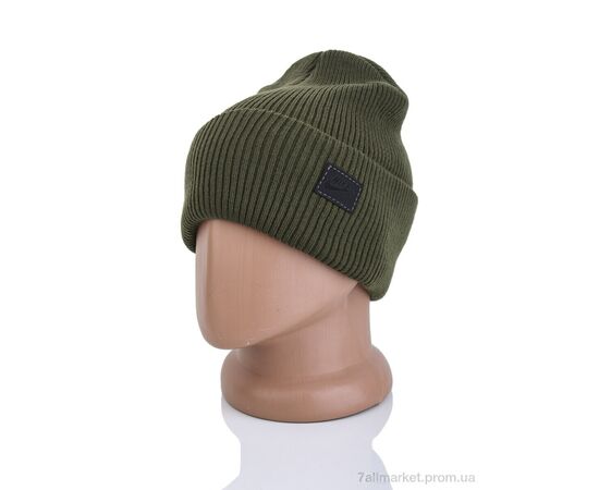 Фотография Шапка мужская Зима 9-23 green (5 шт. р.сетка One size) "TUZZI" недорого оптом от прямого поставщика, изображение 2