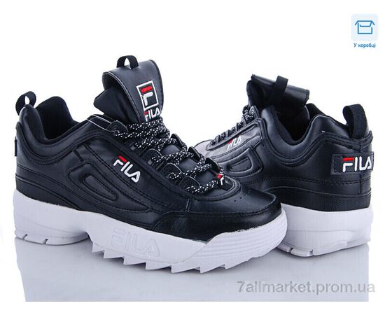 Кросівки жіночі модні Весна/осінь FA98 black-white (8 пар р.36-41) "CR" недорого оптом від прямого постачальника, зображення 2