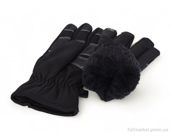 Фотография Перчатки мужские Зима A300-NK black (12 шт. р.сетка L-2XL) "TUZZI" недорого оптом от прямого поставщика, изображение 3